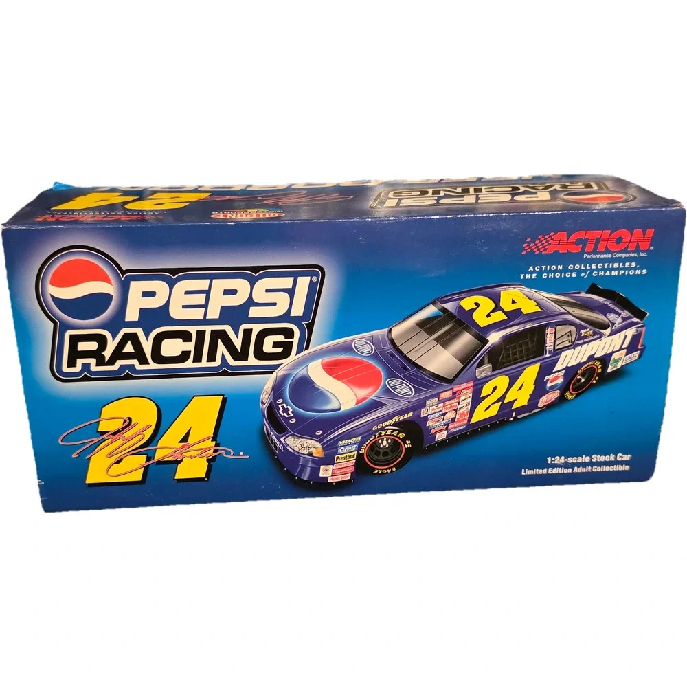 2001 Jeff Gordon #24 DuPont Pepsi Monte Carlo 1/24 Action QVC Exclusive Nascar